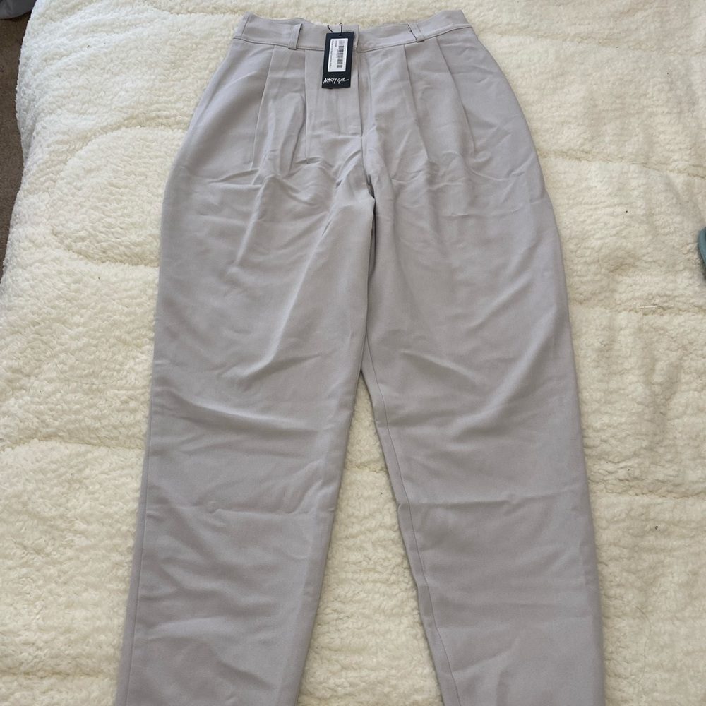 Nasty Gal High waisted pleated pants